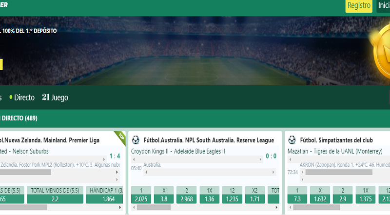 Betwinner revisión